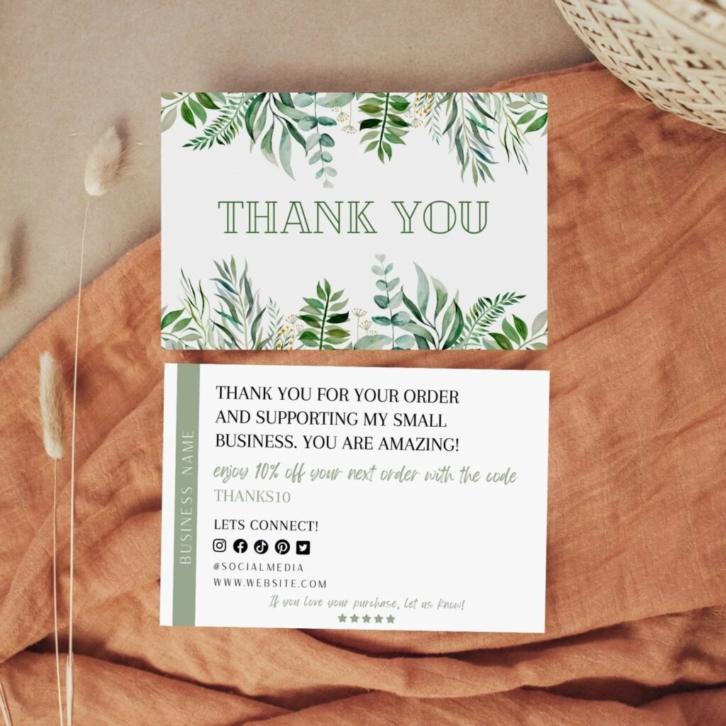Thank You Cards Printing Plymouth